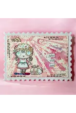 AALL & CREATE AALL & CREATE JANET KLEIN #1385 FRUITCAKE A7 CLEAR STAMP SET