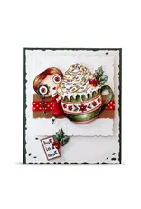 AALL & CREATE AALL & CREATE JANET KLEIN #1388 HUG IN A MUG A7 CLEAR STAMP SET