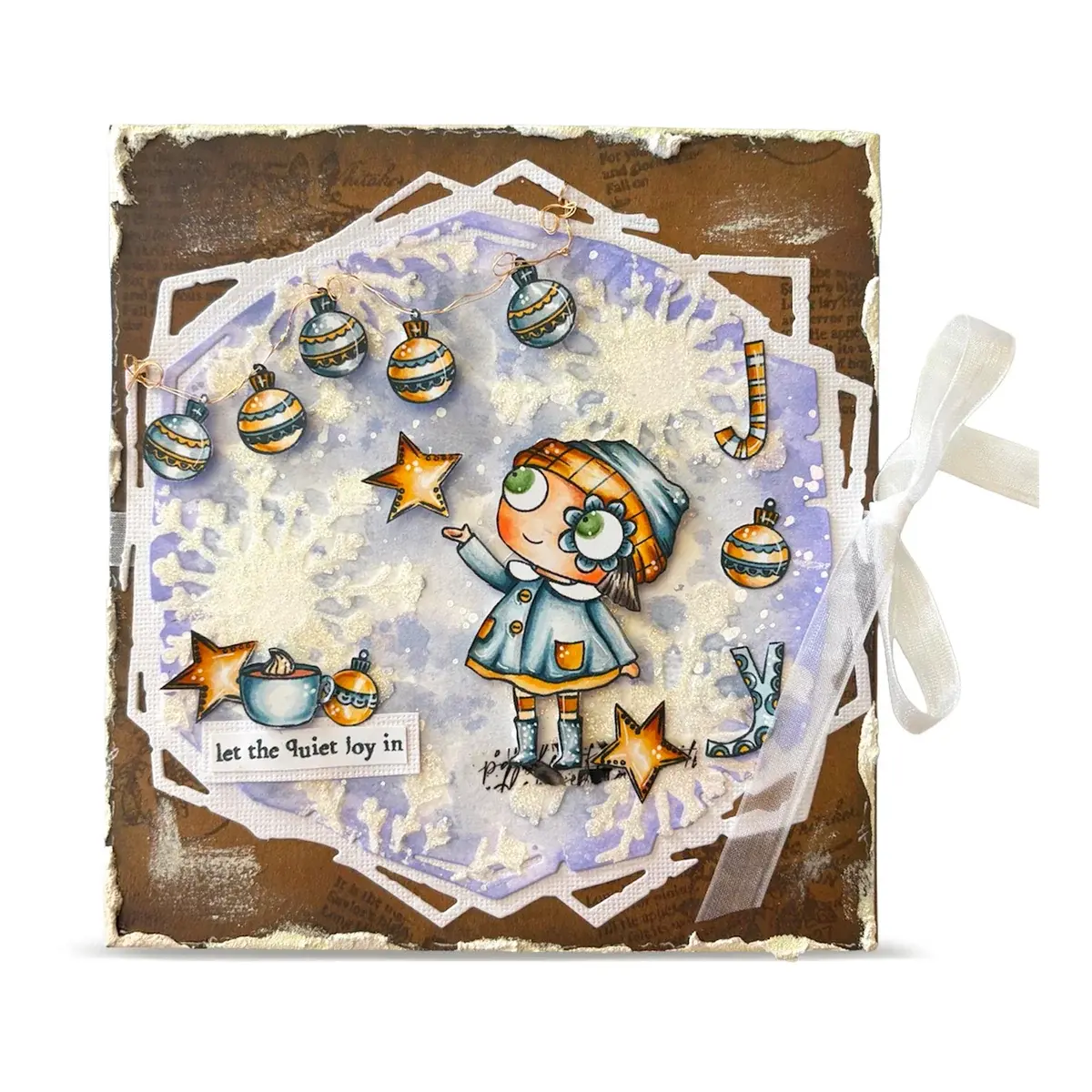 AALL & CREATE AALL & CREATE JANET KLEIN #1389 LET JOY IN A7 CLEAR STAMP SET