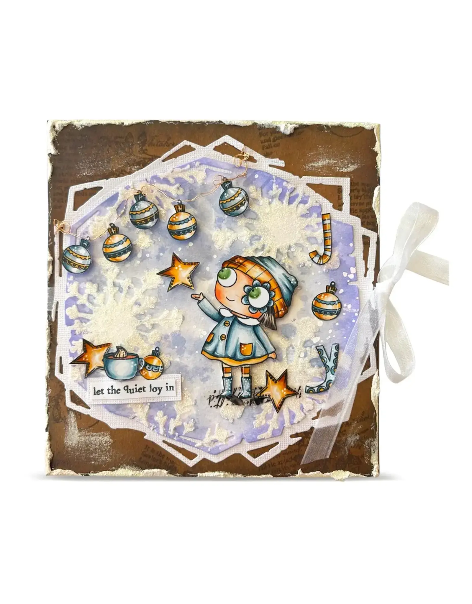 AALL & CREATE AALL & CREATE JANET KLEIN #1389 LET JOY IN A7 CLEAR STAMP SET