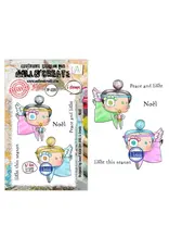 AALL & CREATE AALL & CREATE JANET KLEIN #1391 NOËL A7 CLEAR STAMP SET