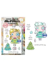 AALL & CREATE AALL & CREATE JANET KLEIN #1393 SPARKLE SEASON A7 CLEAR STAMP SET