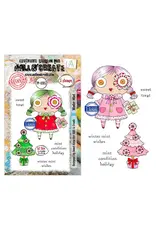 AALL & CREATE AALL & CREATE JANET KLEIN #1395 WINTER MINT A7 CLEAR STAMP SET