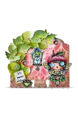 AALL & CREATE AALL & CREATE JANET KLEIN #1394 SUGARPLUM A7 CLEAR STAMP SET