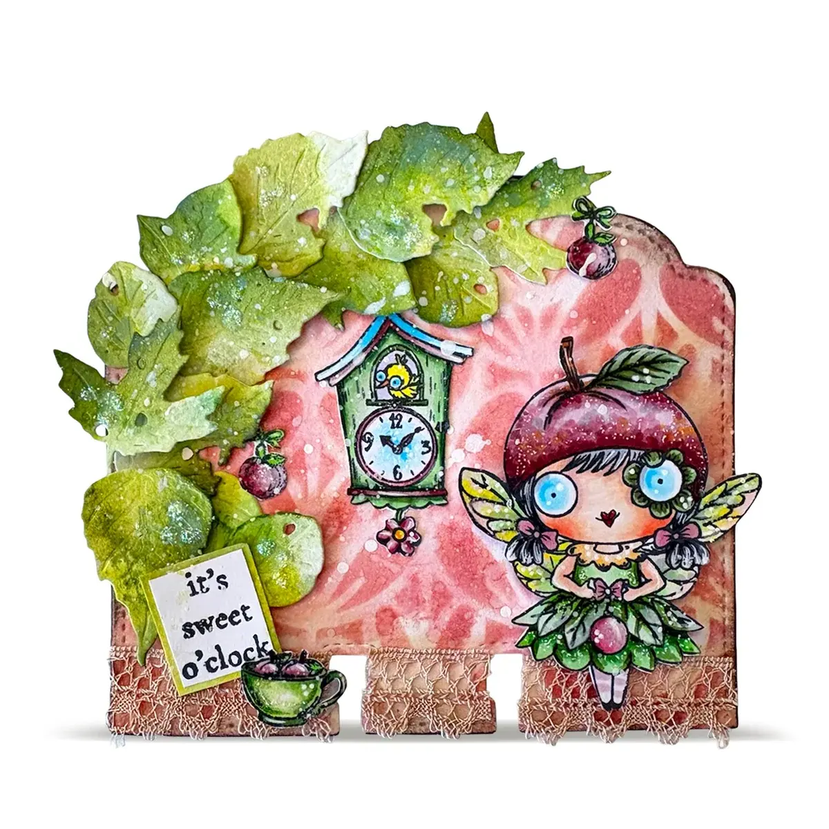 AALL & CREATE AALL & CREATE JANET KLEIN #1394 SUGARPLUM A7 CLEAR STAMP SET