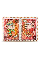 AALL & CREATE AALL & CREATE JANET KLEIN #1387 HOLIDAY PIGS A7 CLEAR STAMP SET