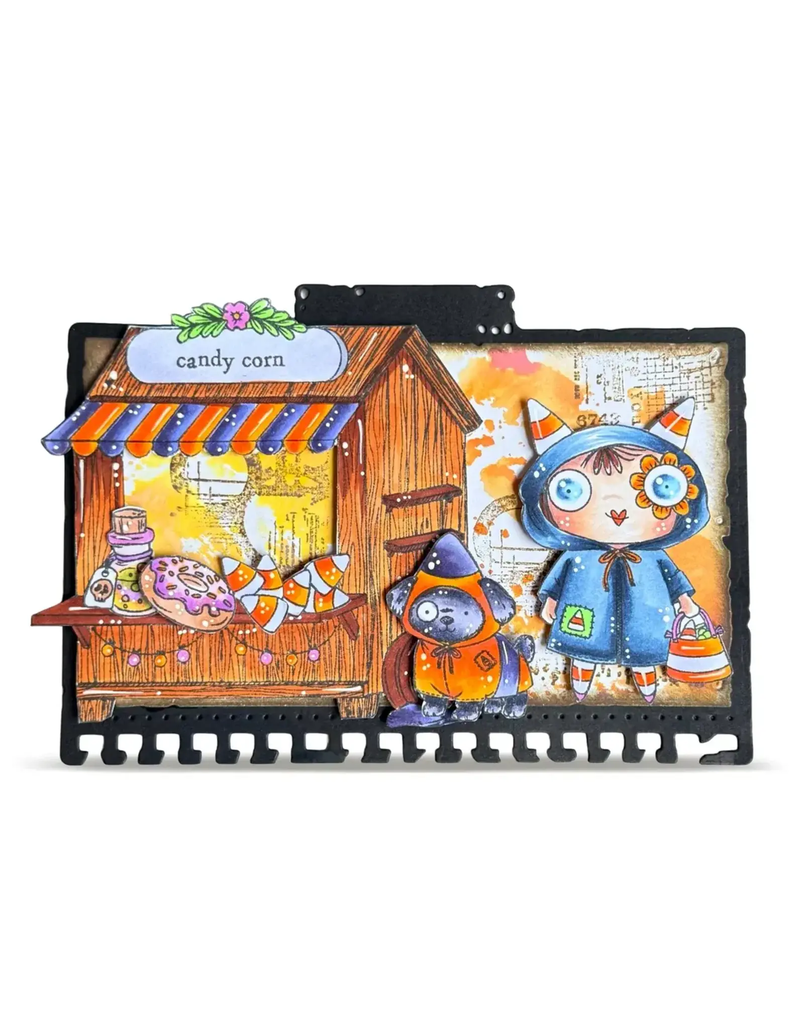 AALL & CREATE AALL & CREATE JANET KLEIN #1390 LOVELY THINGS A6 CLEAR STAMP SET