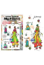 AALL & CREATE AALL & CREATE SOIZIC #1468 EVERGREEN DREAMER A6 CLEAR STAMP SET