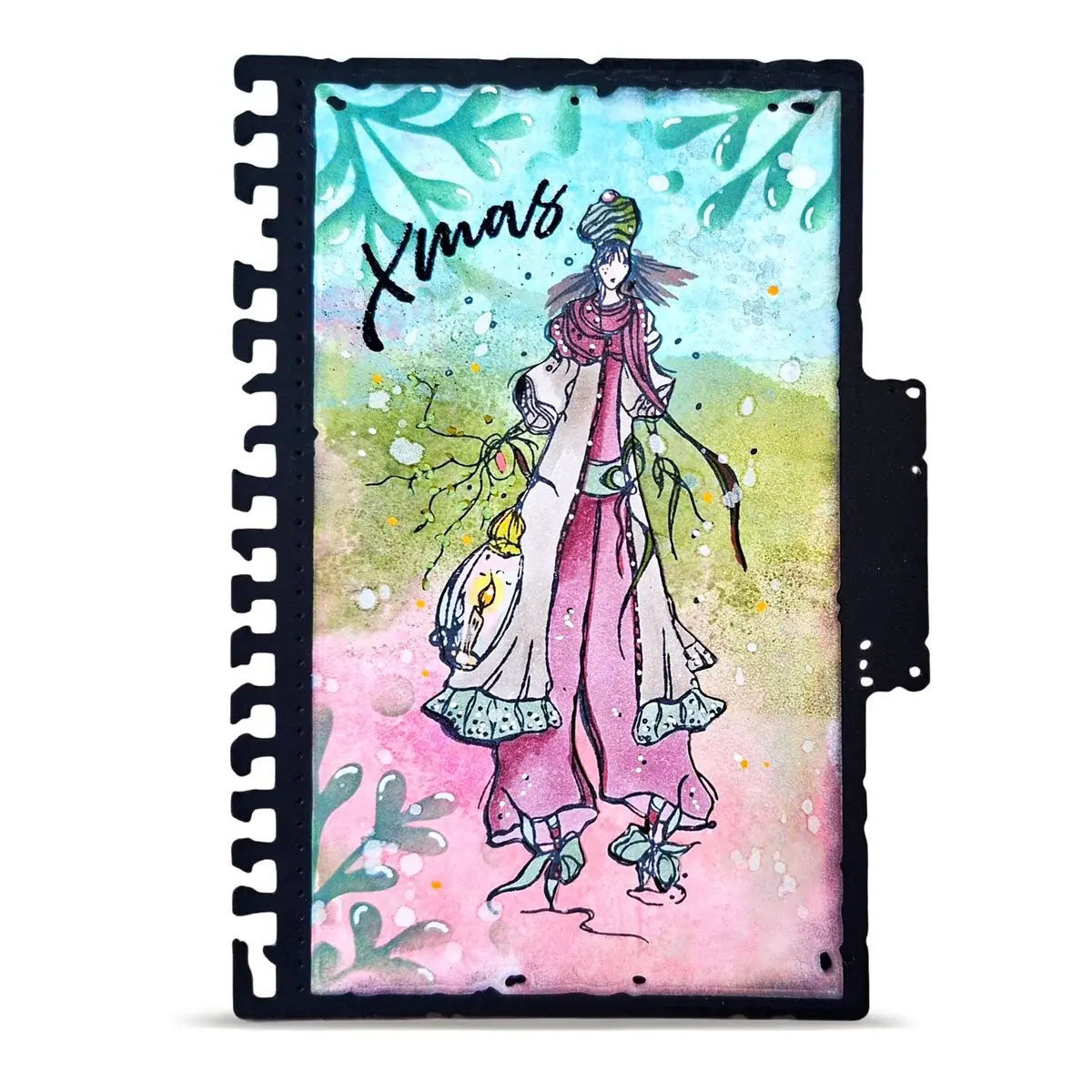AALL & CREATE AALL & CREATE SOIZIC #1468 EVERGREEN DREAMER A6 CLEAR STAMP SET