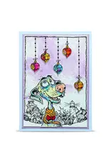 AALL & CREATE AALL & CREATE AUTOUR DE MWA #1493 MERRY WOOFMAS A6 CLEAR STAMP SET