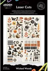 ARDEN CREATIVE STUDIO ARDEN CREATIVE STUDIO WICKED WOODS 8x12 LASER CUTS