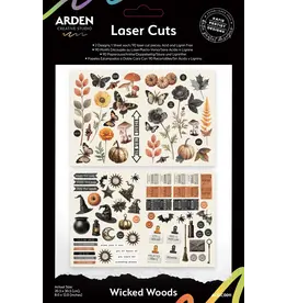 ARDEN CREATIVE STUDIO ARDEN CREATIVE STUDIO WICKED WOODS 8x12 LASER CUTS