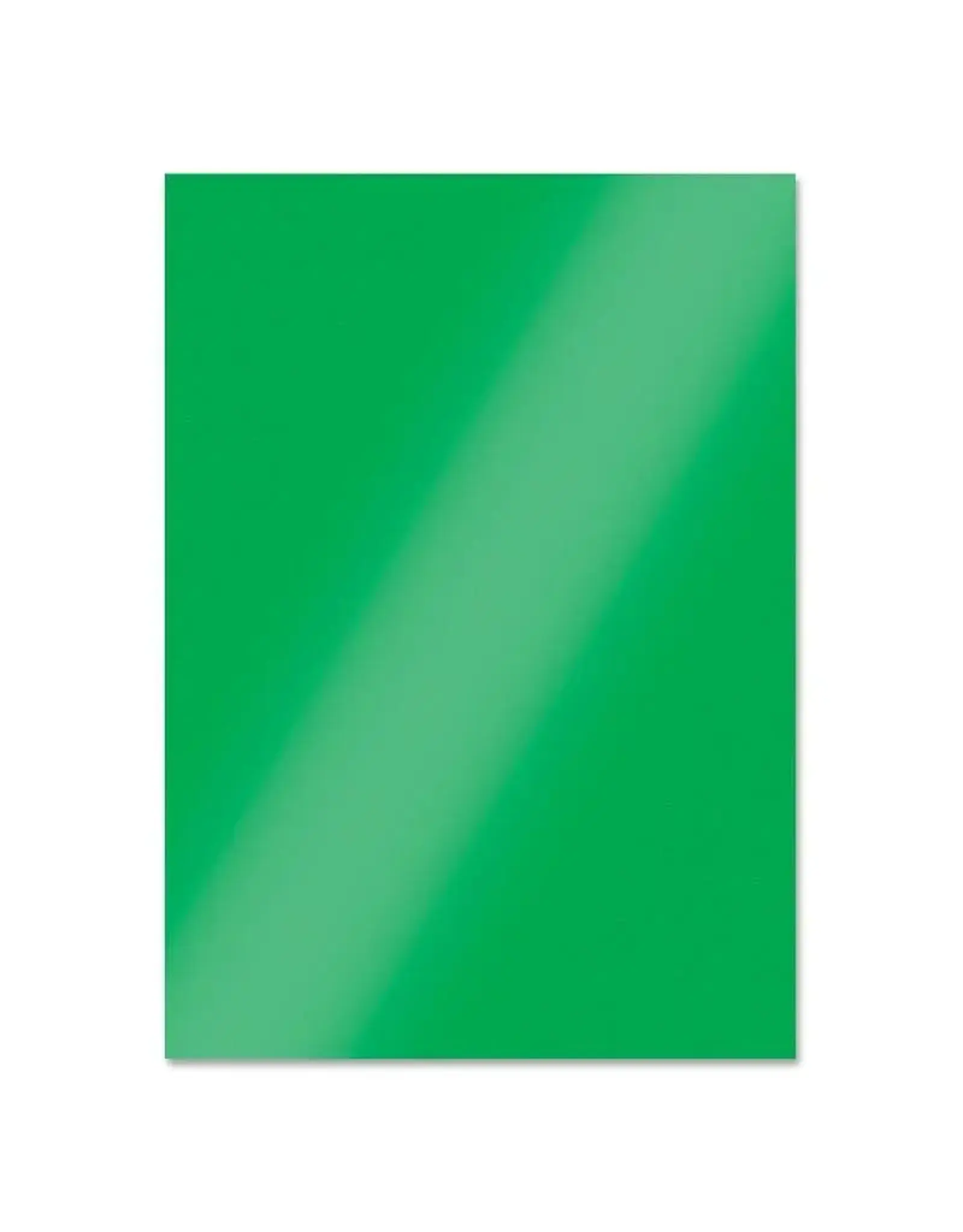 HUNKYDORY CRAFTS LTD. HUNKYDORY EMERALD GREEN A4 MIRRI CARD ESSENTIALS 10 SHEETS