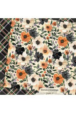 GRAPHIC 45 GRAPHIC 45 BOOTIFUL GREETINGS FLORAL & PLAID 12x12 CARDSTOCK