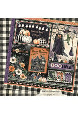 GRAPHIC 45 GRAPHIC 45 BOOTIFUL GREETINGS SIGNATURE CUT-APART 12x12 CARDSTOCK