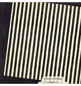 GRAPHIC 45 GRAPHIC 45 BOOTIFUL GREETINGS ONYX BLACK PATTERNS & SOLIDS 12x12 CARDSTOCK