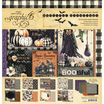 GRAPHIC 45 GRAPHIC 45 BOOTFIUL GREETINGS 12x12 COLLECTION PACK