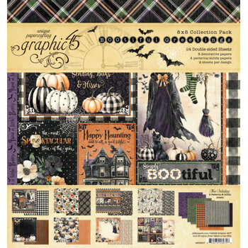 GRAPHIC 45 GRAPHIC 45 BOOTIFUL GREETINGS 8x8 COLLECTION PACK