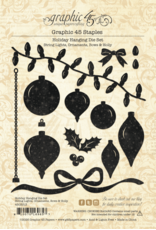 GRAPHIC 45 GRAPHIC 45 HOLIDAY HANGING DIE SET