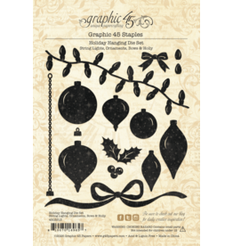 GRAPHIC 45 GRAPHIC 45 HOLIDAY HANGING DIE SET