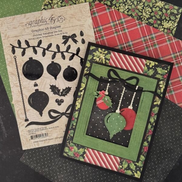 GRAPHIC 45 GRAPHIC 45 HOLIDAY HANGING DIE SET