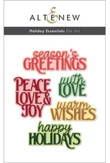 ALTENEW ALTENEW HOLIDAY ESSENTIALS DIE SET