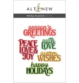 ALTENEW ALTENEW HOLIDAY ESSENTIALS DIE SET