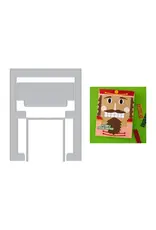 HERO ARTS HERO ARTS CRACKIN' CHRISTMAS COLLECTION BIG MOUTH SLIDER ETCHED DIE SET