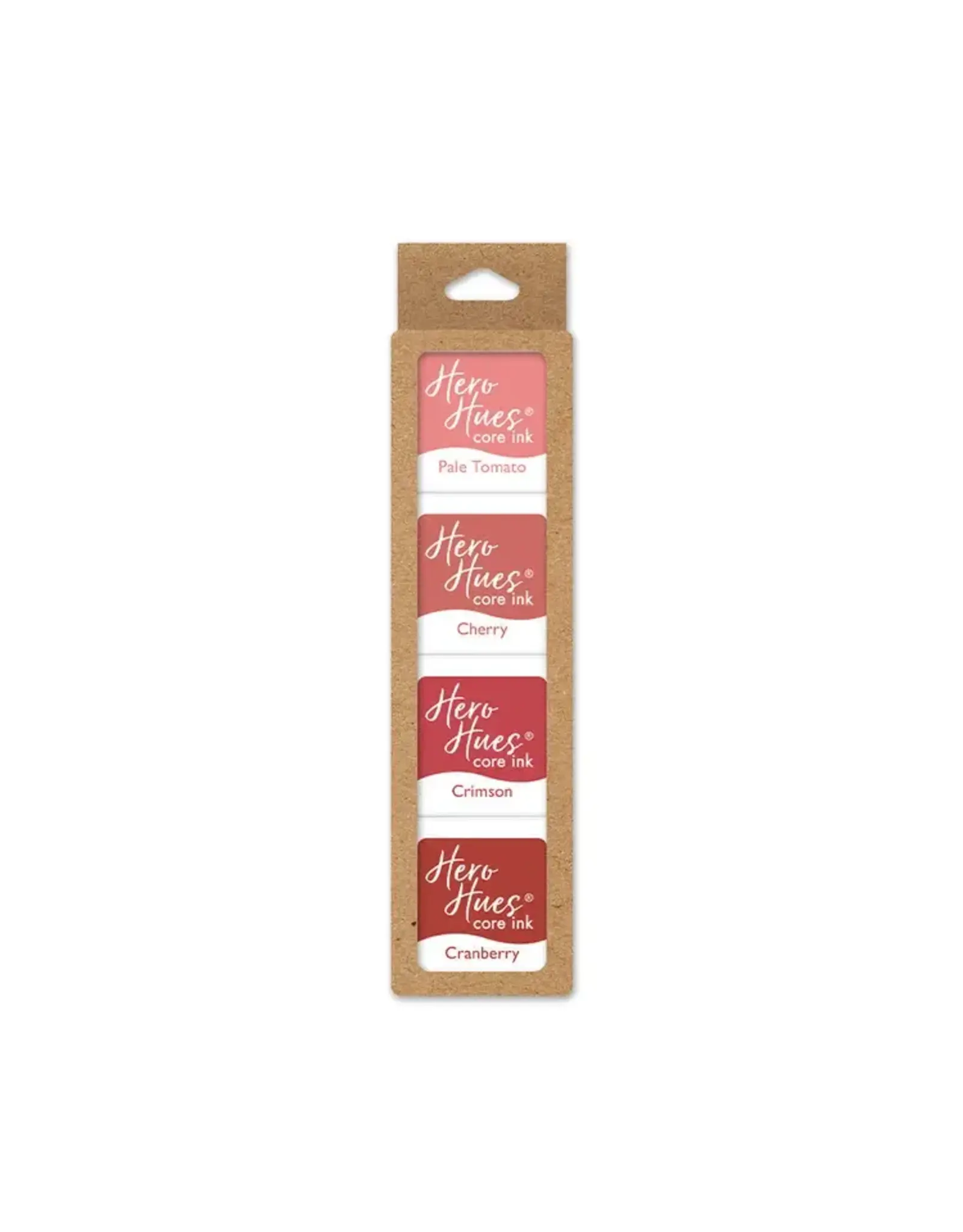 HERO ARTS HERO ARTS HERO HUES REDS CORE INK CUBES 4/PK
