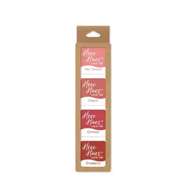 HERO ARTS HERO ARTS HERO HUES REDS CORE INK CUBES 4/PK