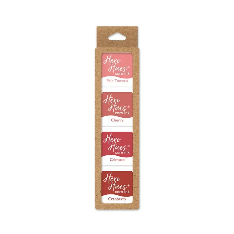 HERO ARTS HERO ARTS HERO HUES REDS CORE INK CUBES 4/PK