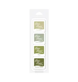 HERO ARTS HERO ARTS HERO HUES FRESH GREEN INK CUBES 4/PK