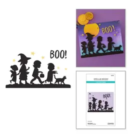 SPELLBINDERS SPELLBINDERS BOO PARADE ETCHED DIE SET