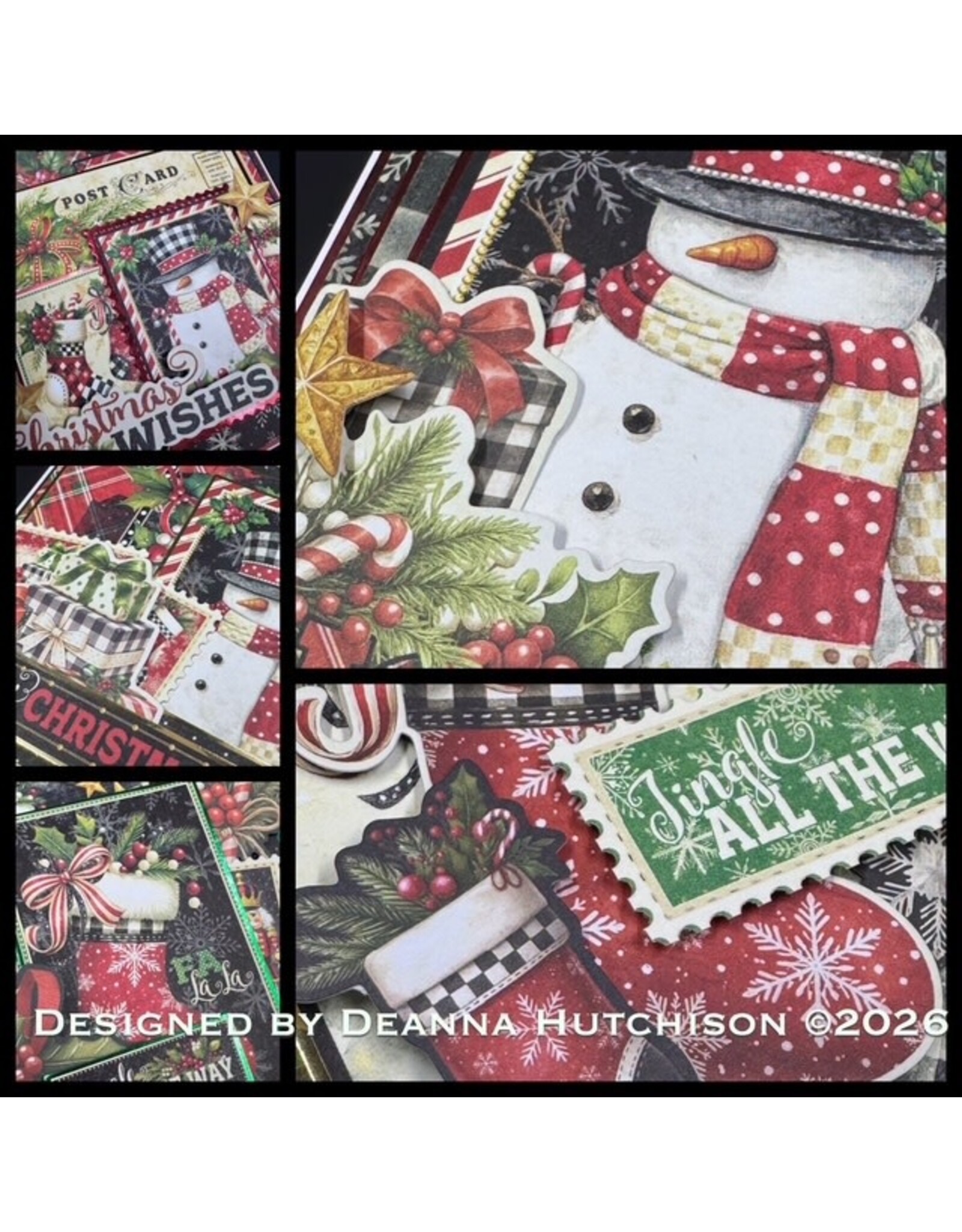 DEANNA GRAPHIC 45 FESTIVE WISHES CARD CLASS WITH DEANNA HUTCHISON OCTOBER 4 2026