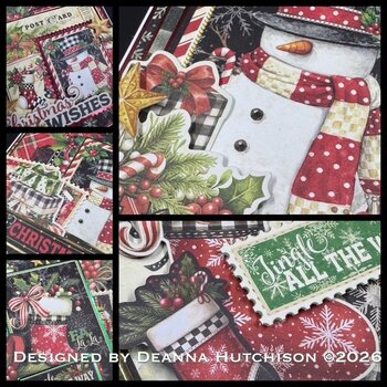 DEANNA GRAPHIC 45 FESTIVE WISHES CARD CLASS WITH DEANNA HUTCHISON OCTOBER 4 2026