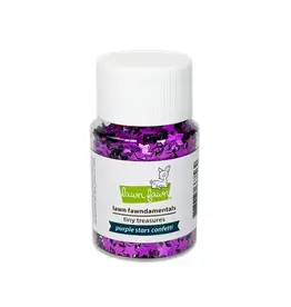 LAWN FAWN LAWN FAWN PURPLE STARS CONFETTI