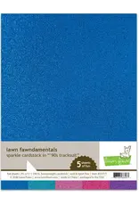 LAWN FAWN LAWN FAWN 90s TRACKSUIT 8.5x11 SPARKLE CARDSTOCK 5/PK