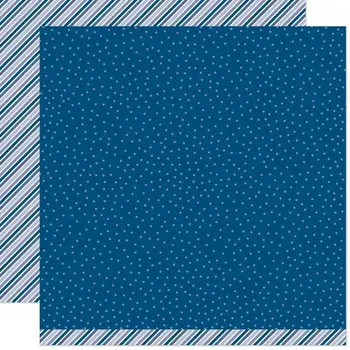 LAWN FAWN LAWN FAWN STRIPES 'N SPRINKLES AUTUMN FULL MOON 12x12 CARDSTOCK