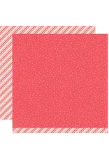 LAWN FAWN LAWN FAWN STRIPES 'N SPRINKLES AUTUMN APPLE BOBBING 12x12 CARDSTOCK