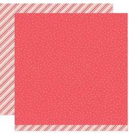 LAWN FAWN LAWN FAWN STRIPES 'N SPRINKLES AUTUMN APPLE BOBBING 12x12 CARDSTOCK