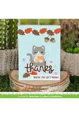 LAWN FAWN LAWN FAWN SCRIPTY THANKS OUTLINE ADD-ON DIE