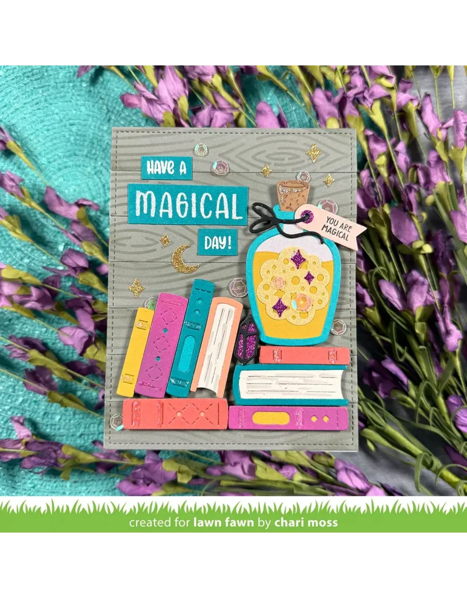 LAWN FAWN LAWN FAWN BUILD-A-POTION BOTTLE DIE SET