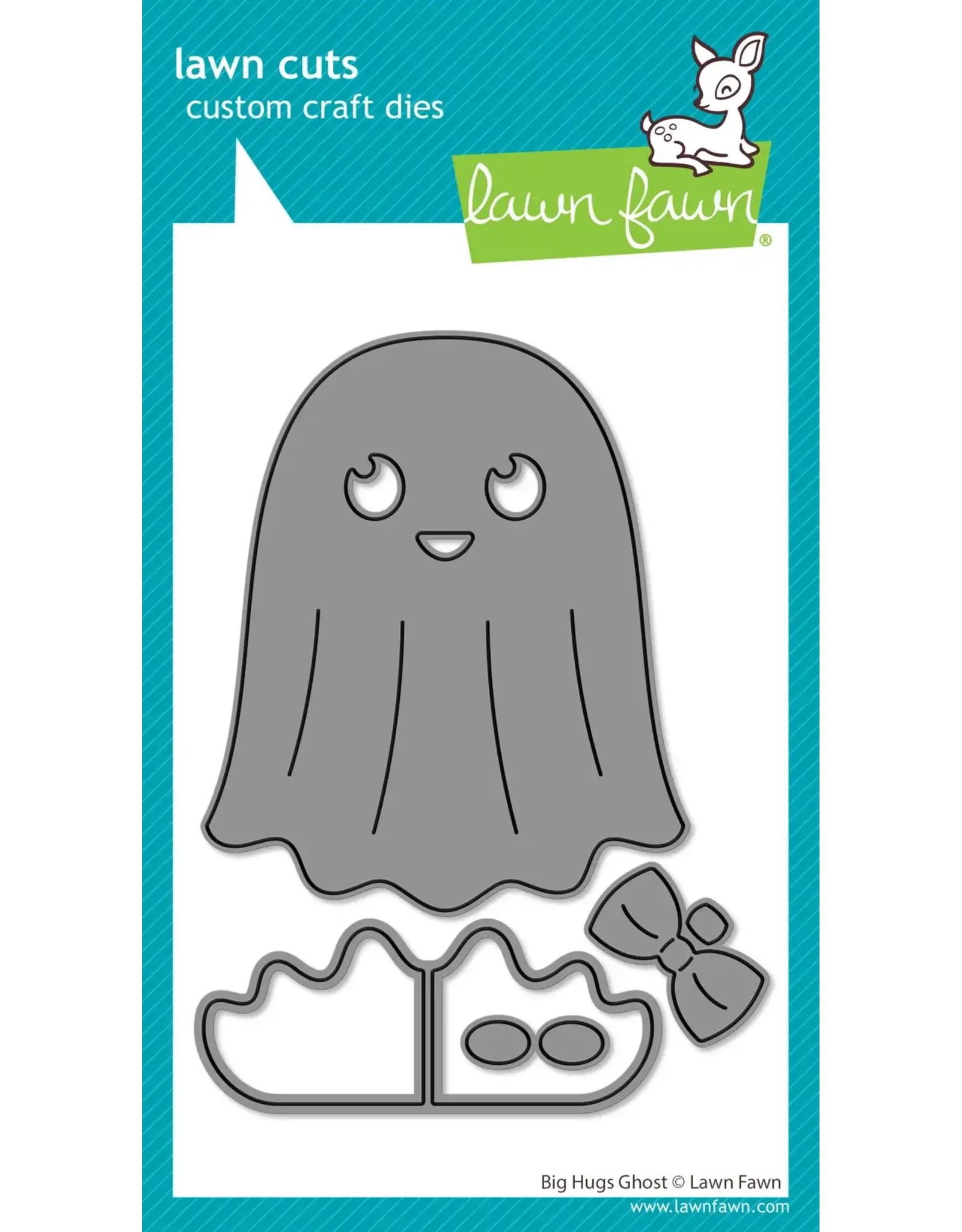 LAWN FAWN LAWN FAWN BIG HUGS GHOST DIE SET