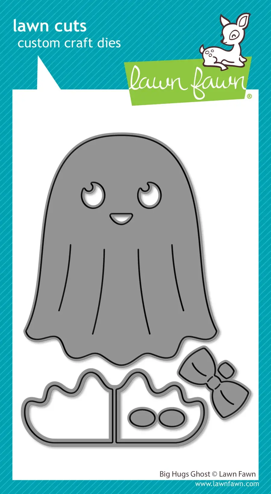 LAWN FAWN LAWN FAWN BIG HUGS GHOST DIE SET