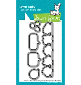 LAWN FAWN LAWN FAWN SIMPLY CELEBRATE SQUIRRELS DIE SET
