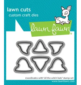 LAWN FAWN LAWN FAWN ALL THE WITCH HATS DIE SET
