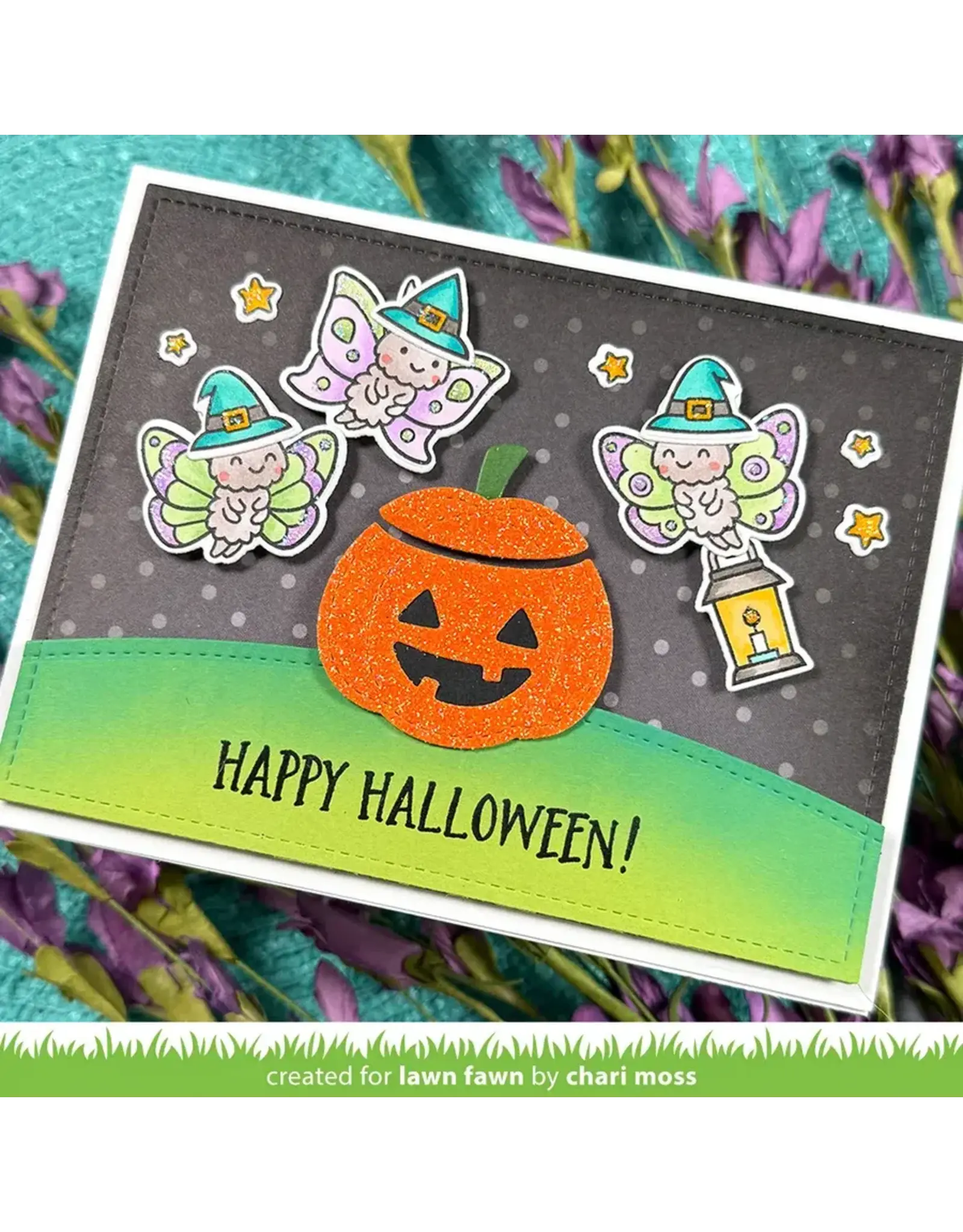 LAWN FAWN LAWN FAWN ALL THE WITCH HATS CLEAR STAMP SET