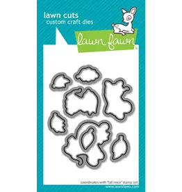 LAWN FAWN LAWN FAWN FALL MICE DIE SET