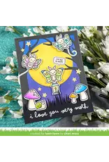 LAWN FAWN LAWN FAWN I LIKE CUTE MOTHS ADD-ON CLEAR STAMP SET
