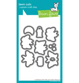 LAWN FAWN LAWN FAWN I LIKE CUTE MOTHS DIE SET
